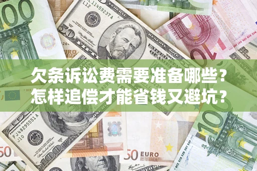 北京欠条诉讼费需要准备哪些？怎样追偿才能省钱又避坑？