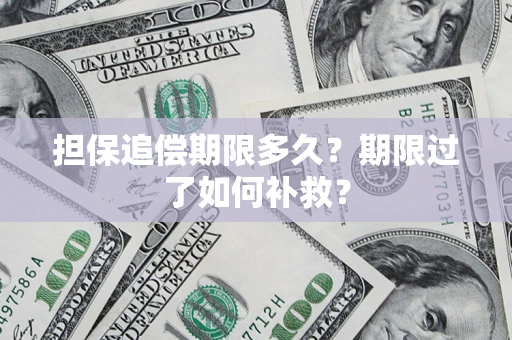 北京担保追偿期限多久？期限过了如何补救？