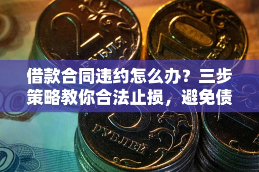 北京借款合同违约怎么办？三步策略教你合法止损，避免债务危机升级